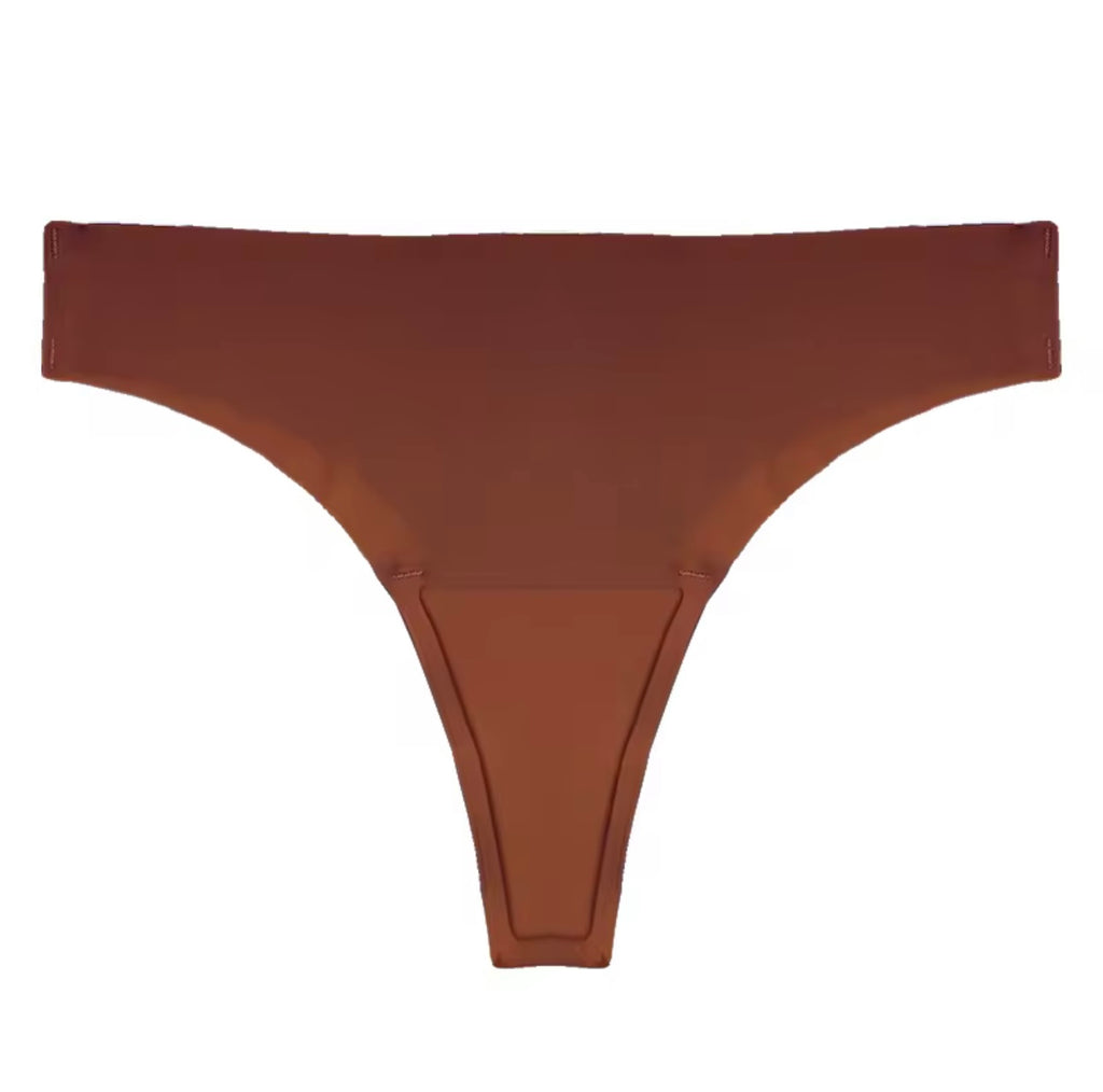 Camel Toe-Free Low Rise Thong – Mocha